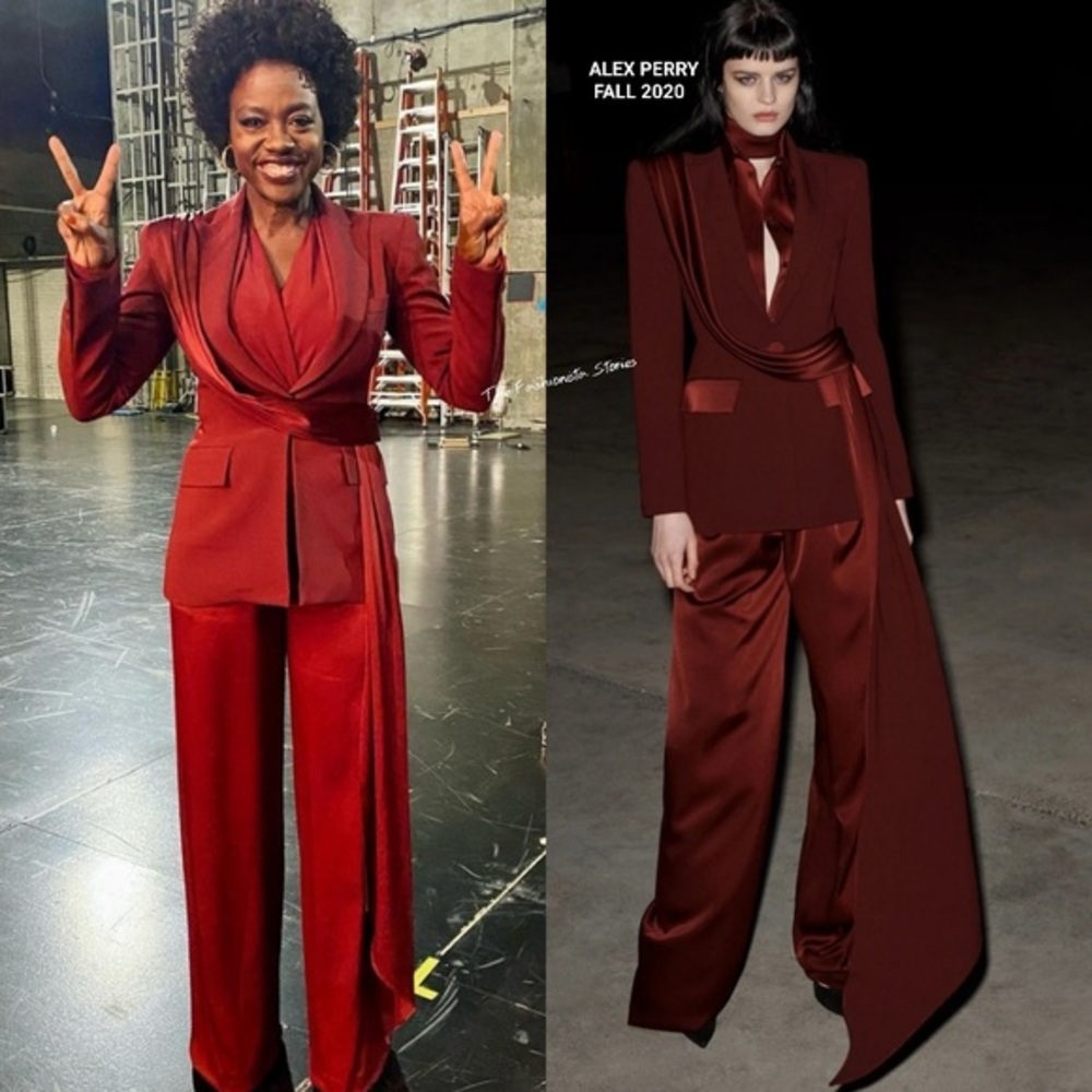 Alex Perry Rare Drape 2020 Asymmetrical Blazer - Picture 2 of 8